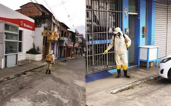 Camacã: Prefeitura realiza operação de higienização nas ruas
